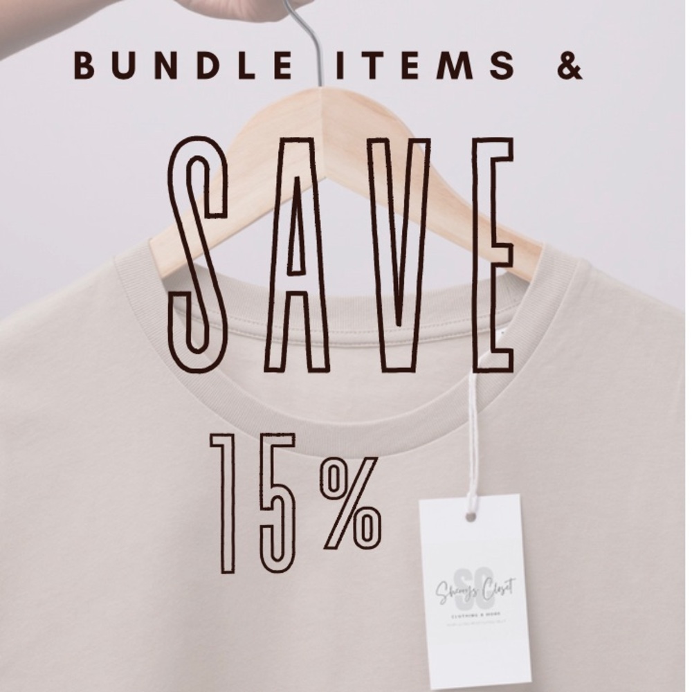 ✨SAVE 15% WHILE YOU CAN!✨